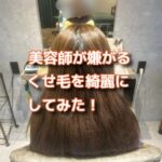 美容師が嫌がるロングくせ毛をツヤツヤにしてみた！