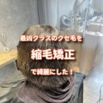 バービートリートメントと縮毛矯正で最高のストレートにしてみた