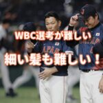 WBC選考と細いくせ毛が難しい