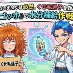「僕との出会いは必然。くせ毛迷子を救う『ゴッホ』の水分補給作戦！」