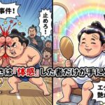 土俵の流血事件とエグいほど艶が出るカラー