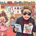 グラサン父ちゃん完敗。娘の涙と根元の立ち上げの重要性