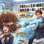 卒業生の人生初・縮毛矯正を命懸けで。最新武器で挑むくせ毛の民への約束。